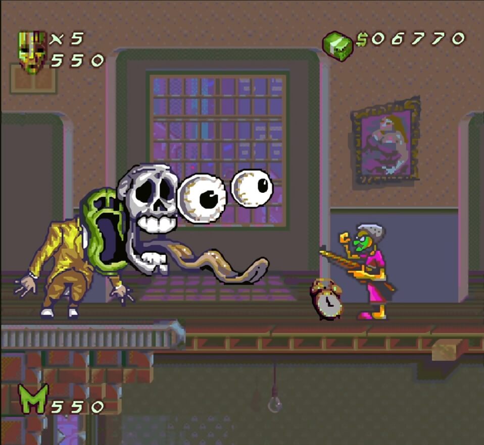 Mask, The - геймплей игры Super Nintendo\Famicom